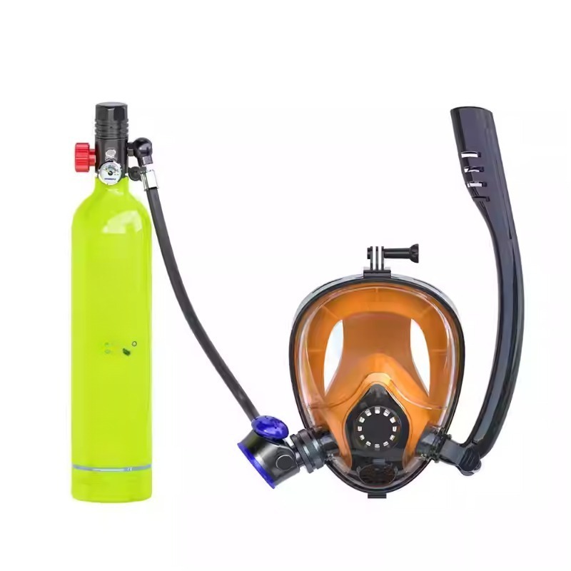 Snorkel Set - ダイビングフルセットマスクシュノーケル携帯用酸素呼吸器水中装備スキューバスイミング用品在庫あり
