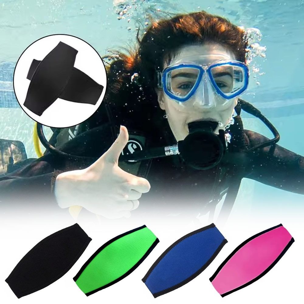 装着しやすいネオプレン素材のマスクストラップ。髪を保護し、様 - Diving Mask のレビューと価格