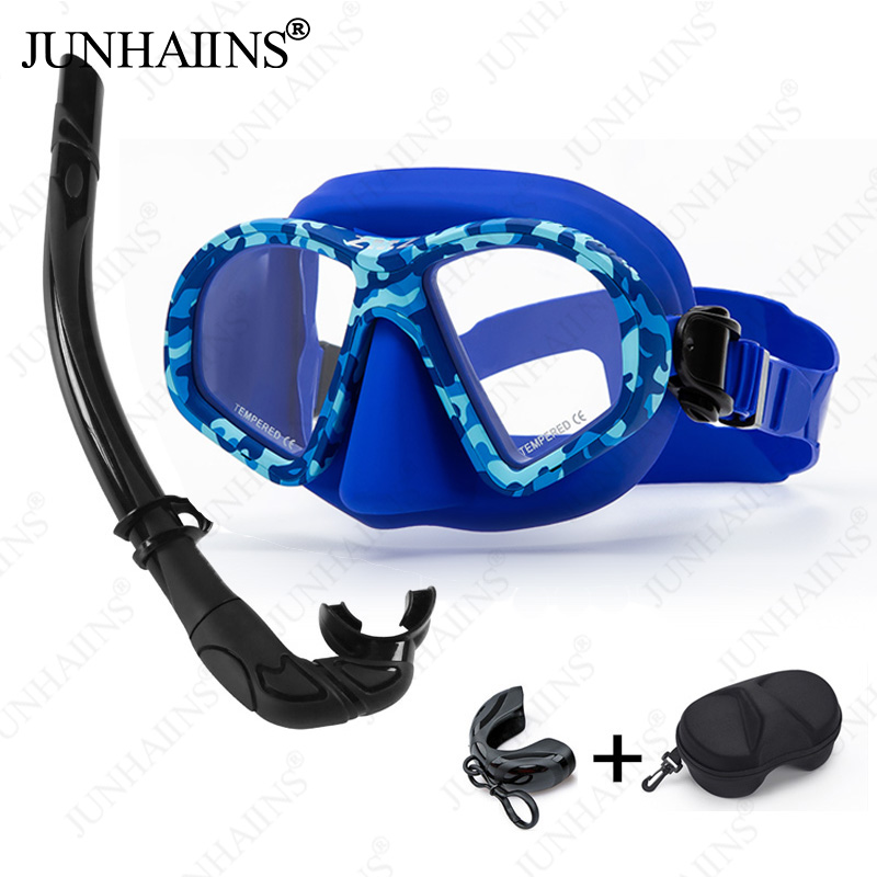 【マルチカラー】プロフェッショナル低容量ダイビングマスク強化 - Snorkel Set のレビューと価格