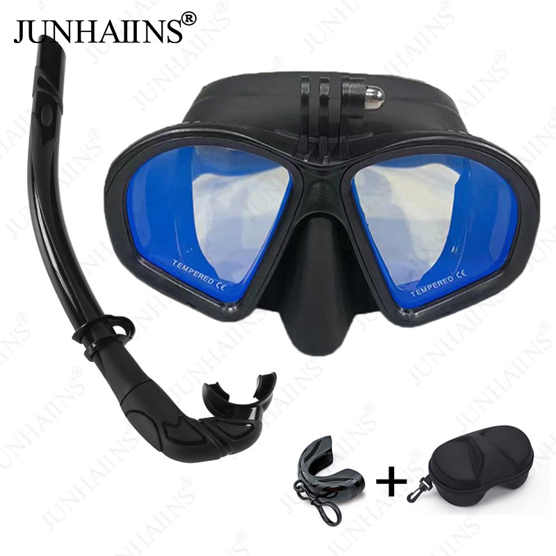 【マルチカラー】プロフェッショナル低容量ダイビングマスク強化 - Snorkel Set のレビューと価格