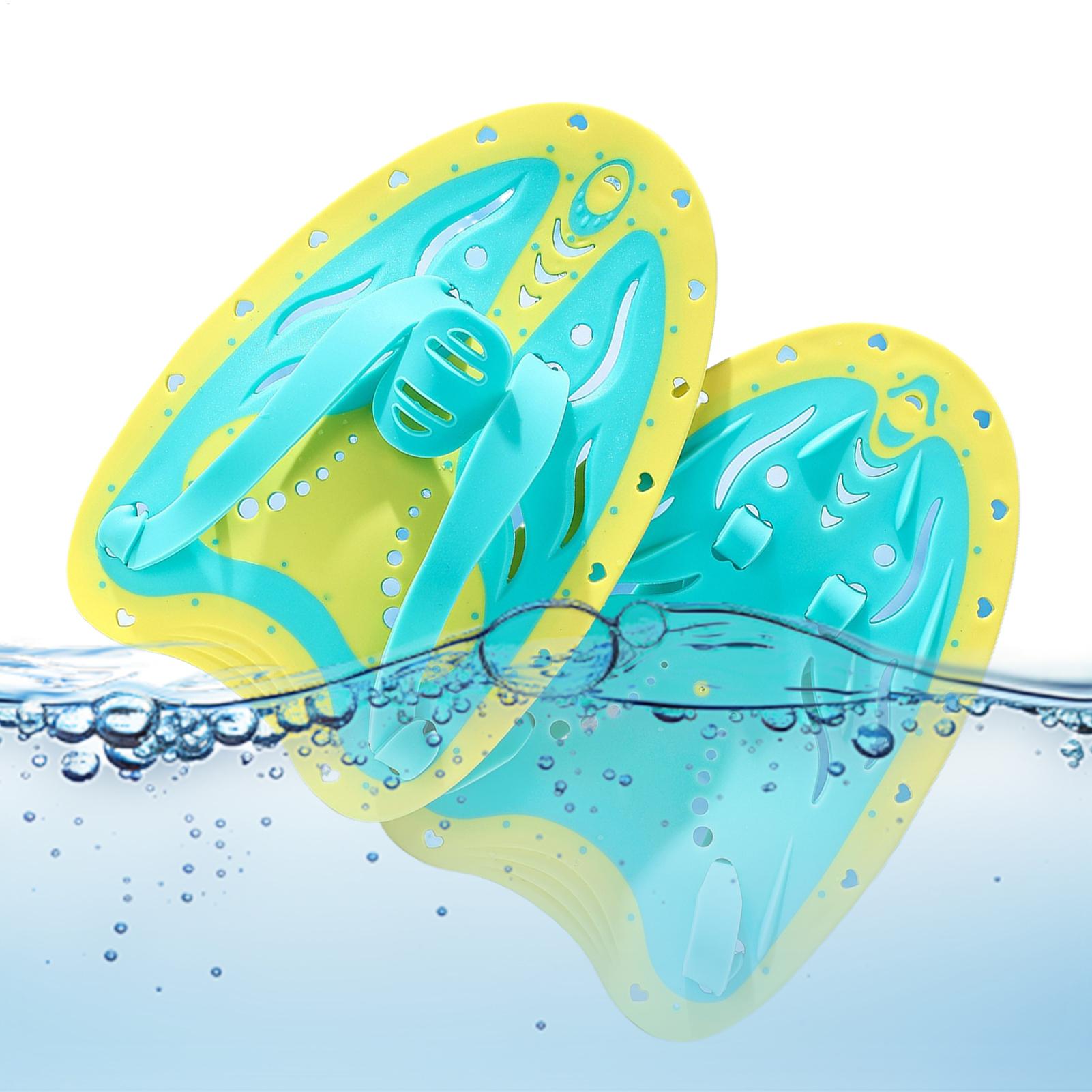 スイムパドル 水泳練習用具 調節可能なストラップ付き 水泳練 - Swim Fins のレビューと価格