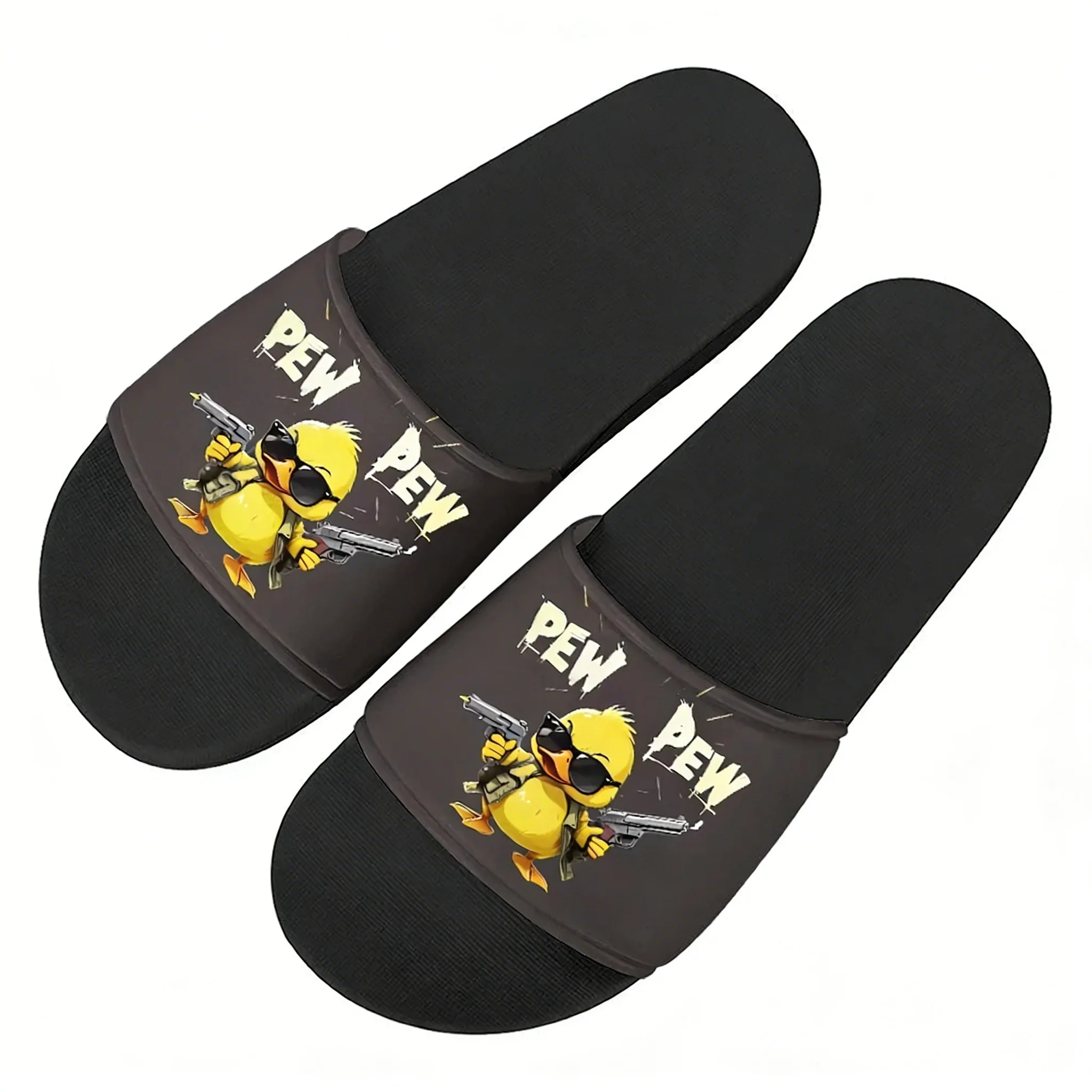 ペウペウマダファカス楽しい柄スリッパ 室内・屋外兼用カジュア - Water Shoes のレビューと価格