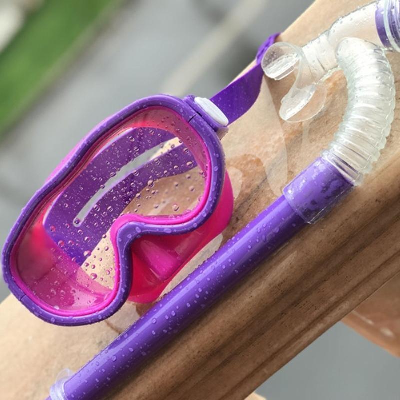子供キッドシュノーケルセットジュニアシュノーケリングギアスキ - Snorkel Set のレビューと価格