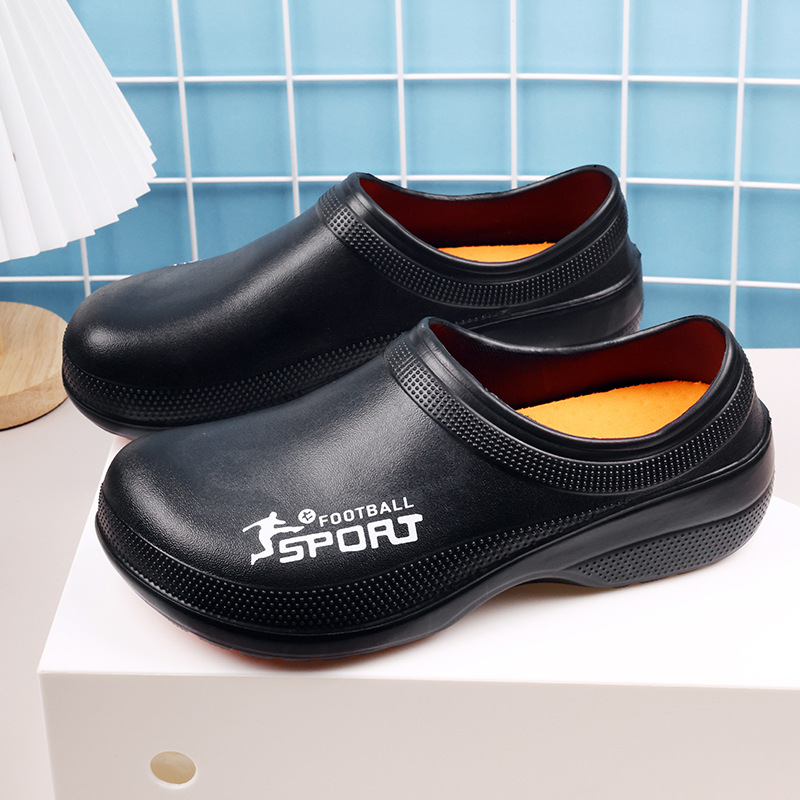 メンズ用作業靴、防水・滑り止め・耐油性、シェフシューズ、超軽 - Water Shoes のレビューと価格