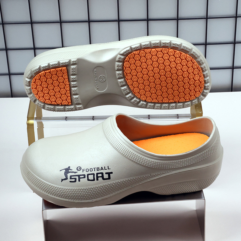 メンズ用作業靴、防水・滑り止め・耐油性、シェフシューズ、超軽 - Water Shoes のレビューと価格