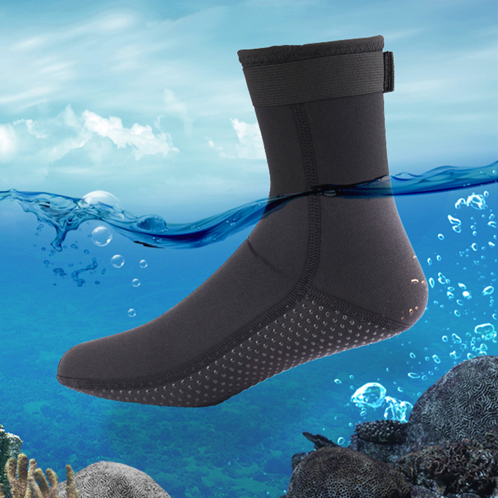 3 ミリメートル & 5 ミリメートルネオプレンダイビングソ - Wetsuit Men のレビューと価格