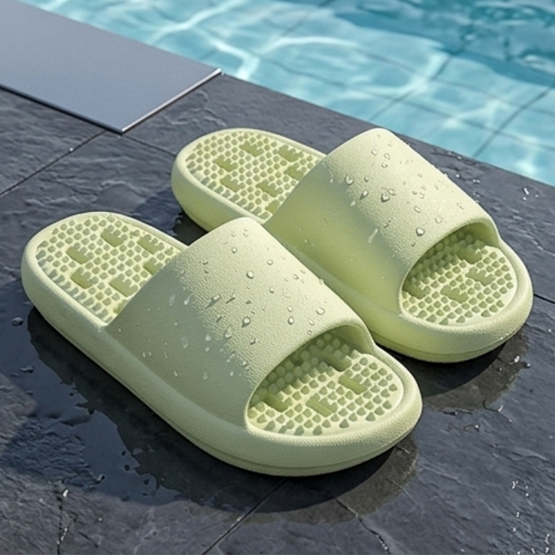 女性用サマースリッパ、滑り止め、速乾性、排水穴付き、ソフトク - Water Shoes のレビューと価格
