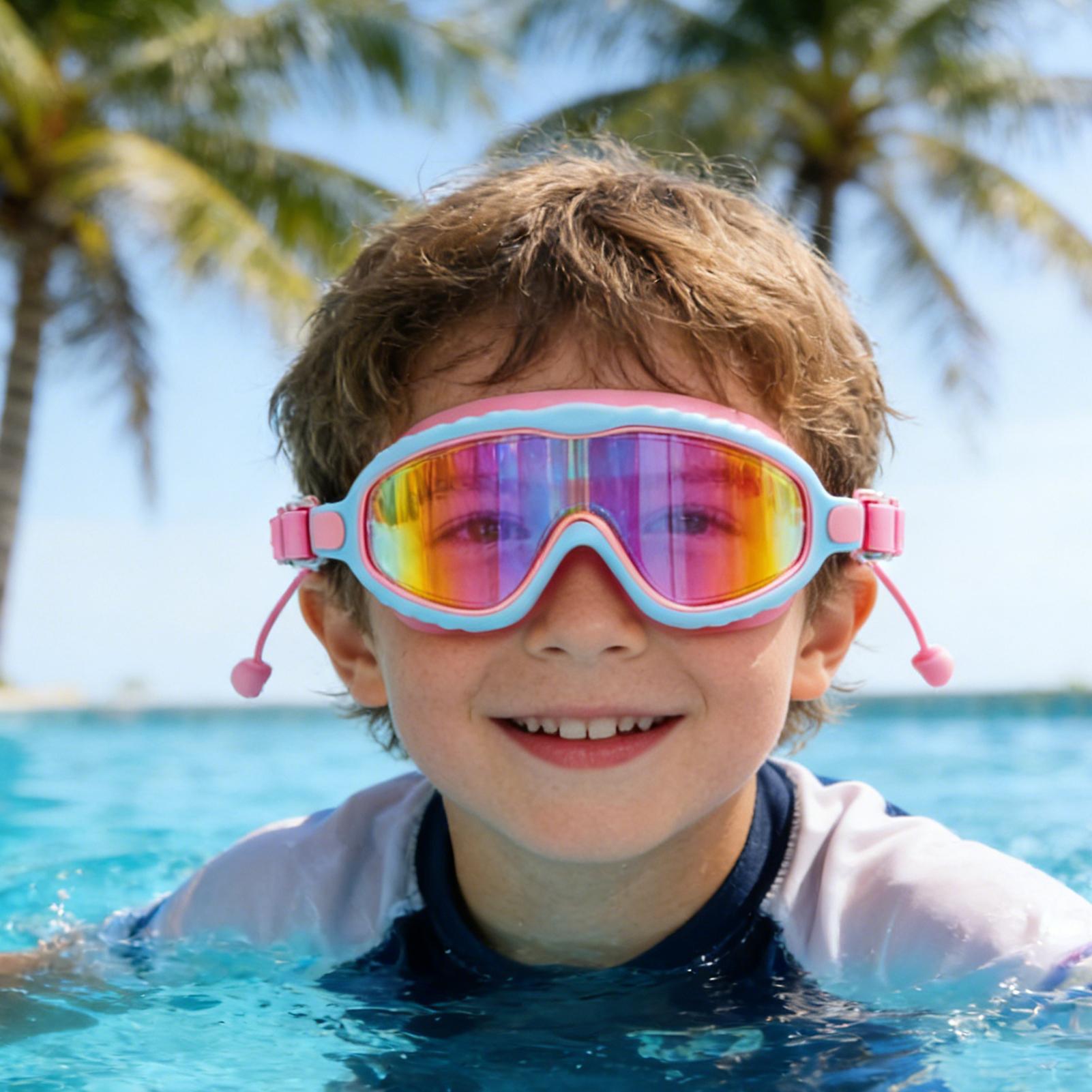 子供用ゴーグル 水泳用 曇り止め UV保護 ユーススイムグラ - Goggles Swim のレビューと価格