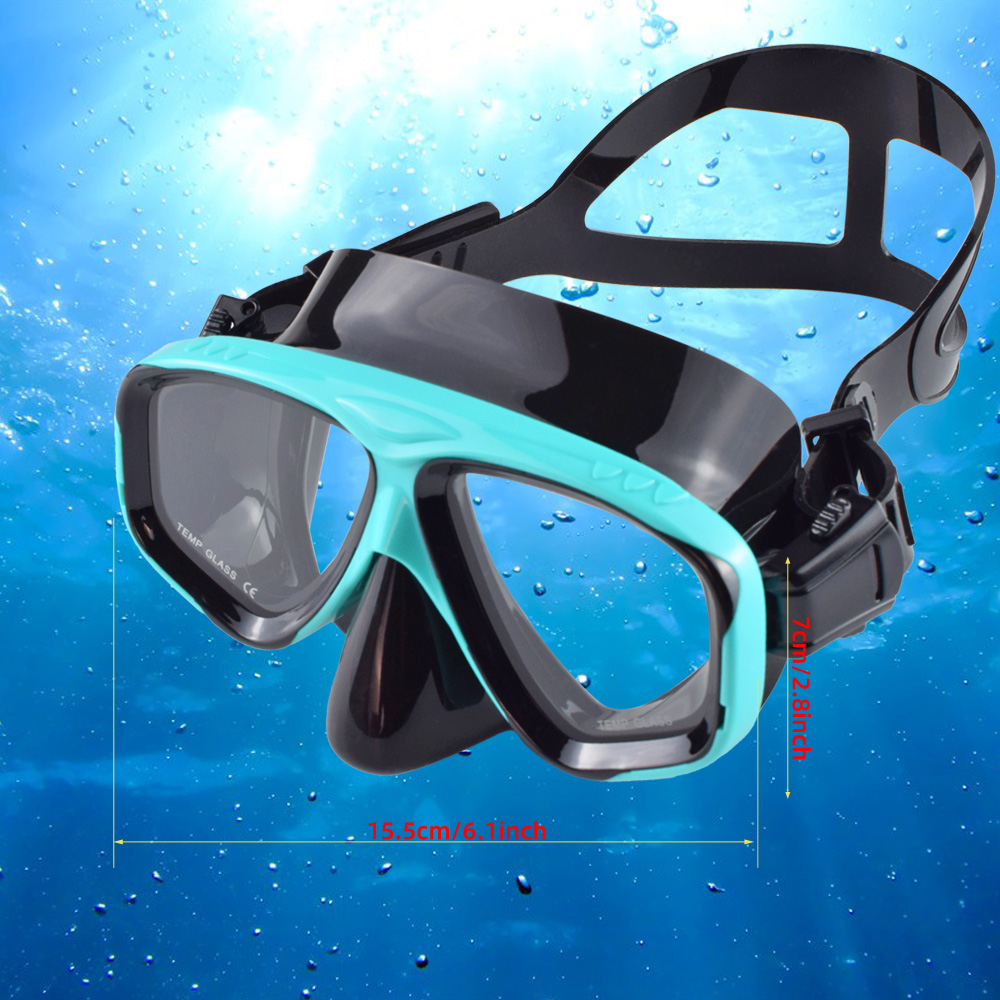 ドライシュノーケルダイビングマスクセット、プロのスキューバス - Snorkel Set のレビューと価格