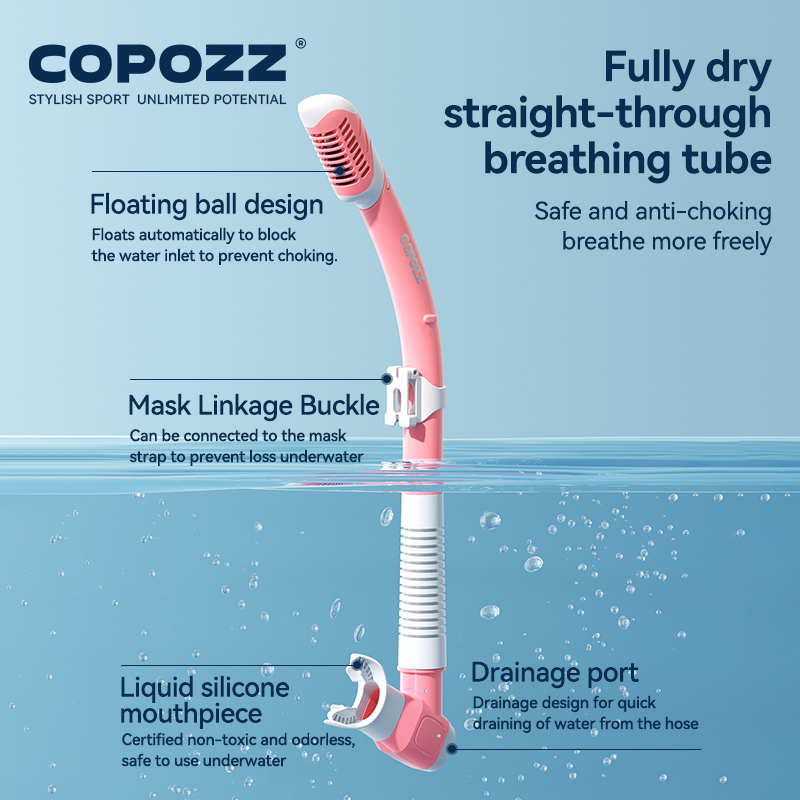COPOZZ 新しいダイビングマスクフルビジョンマスク水中シ - Snorkel Set のレビューと価格