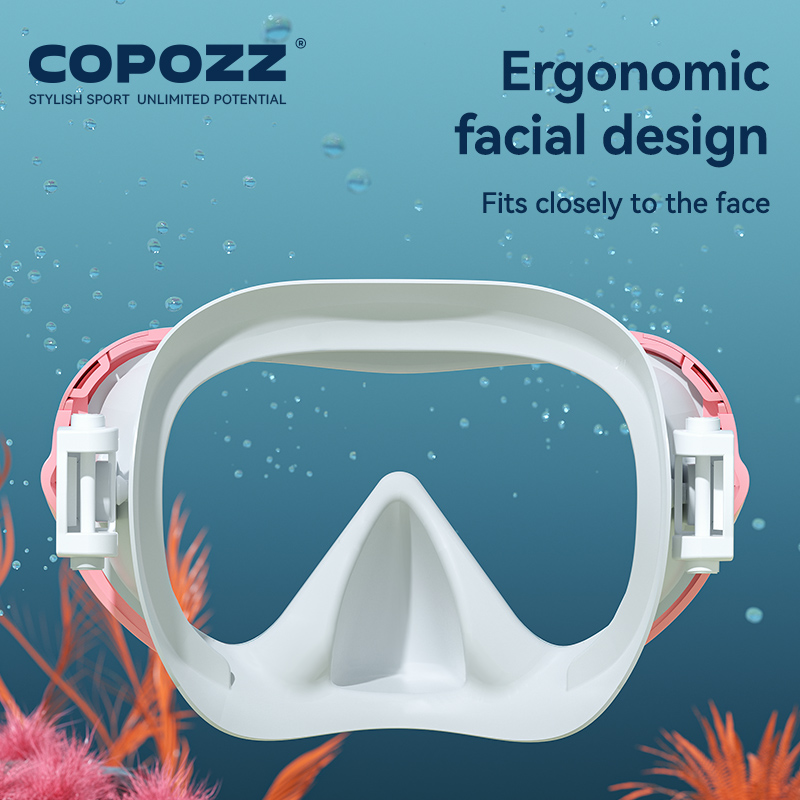 COPOZZ 新しいダイビングマスクフルビジョンマスク水中シ - Snorkel Set のレビューと価格